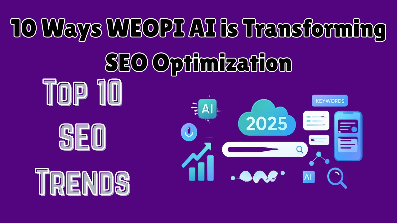 10 Ways WEOPI AI is Transforming SEO Optimization